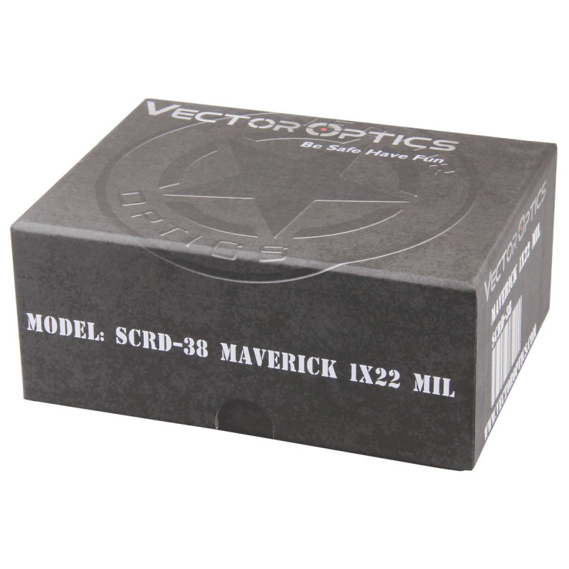 Vector Optics Maverick 1x22 Rubber Cover Red Dot Sight
