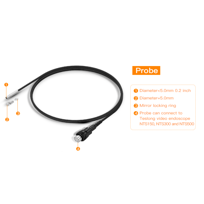 Teslong 36inch / 92cm Flexibles Endoskop für Gewehre www.angelarms.eu