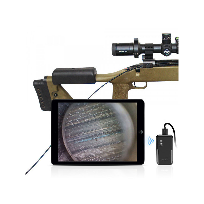 Teslong 36inch / 92cm WiFi Flexible Boreskop für Iphone Ipad Andriod mit Wifi Adapter www.angelarms.eu
