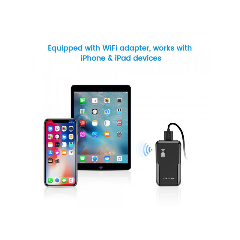 Teslong 36inch / 92cm WiFi Flexible Boreskop für Iphone Ipad Andriod mit Wifi Adapter www.angelarms.eu