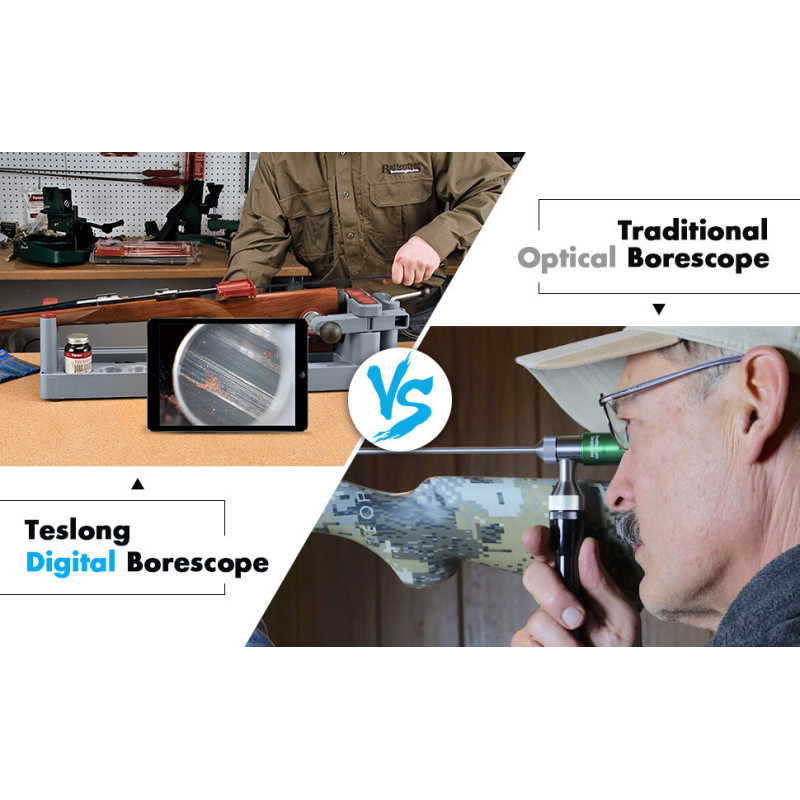 Teslong 36inch / 92cm WiFi Flexible Boreskop für Iphone Ipad Andriod mit Wifi Adapter www.angelarms.eu