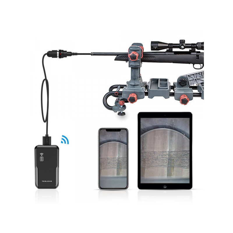 Teslong 36inch / 92cm WiFi Flexible Boreskop für Iphone Ipad Andriod mit Wifi Adapter www.angelarms.eu
