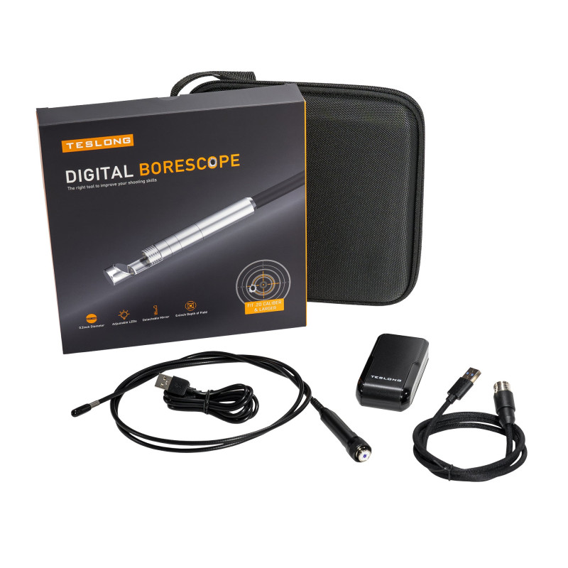 Teslong 36inch / 92cm WiFi Flexible Boreskop für Iphone Ipad Andriod mit Wifi Adapter www.angelarms.eu