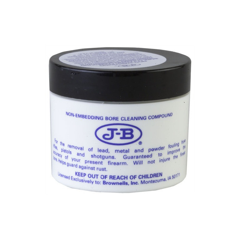 Brownells J-B Non-Embedding Bore Cleaning Compound 2 oz. (57 g) Brownells J-B Non-Embedding Bore Cleaning Compound 2 oz. (57 g)