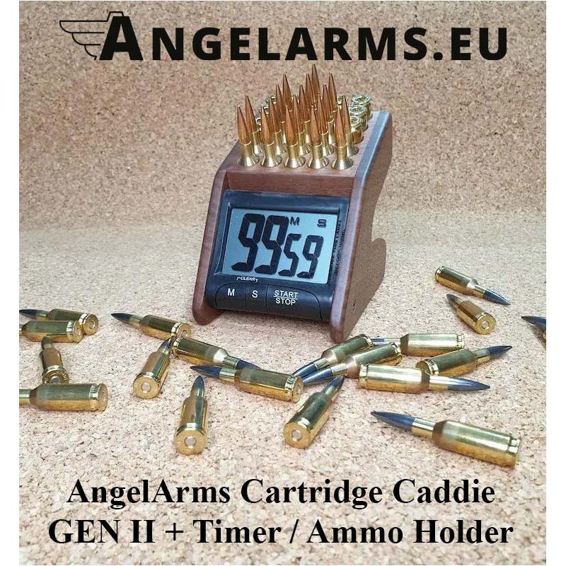 AngelArms Cartridge Caddie GEN II + Timer / Ammo Holder AngelArms Cartridge Caddie GEN II + Timer / Ammo Holder