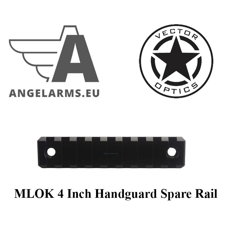Vector Optics MLOK 4 Inch Handguard Spare Rail Vector Optics MLOK 4 Inch Handguard Spare Rail