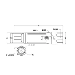 Preiswerter voreingestellter Drehmoment-Schraubendreher 1-6Nm SHAHE