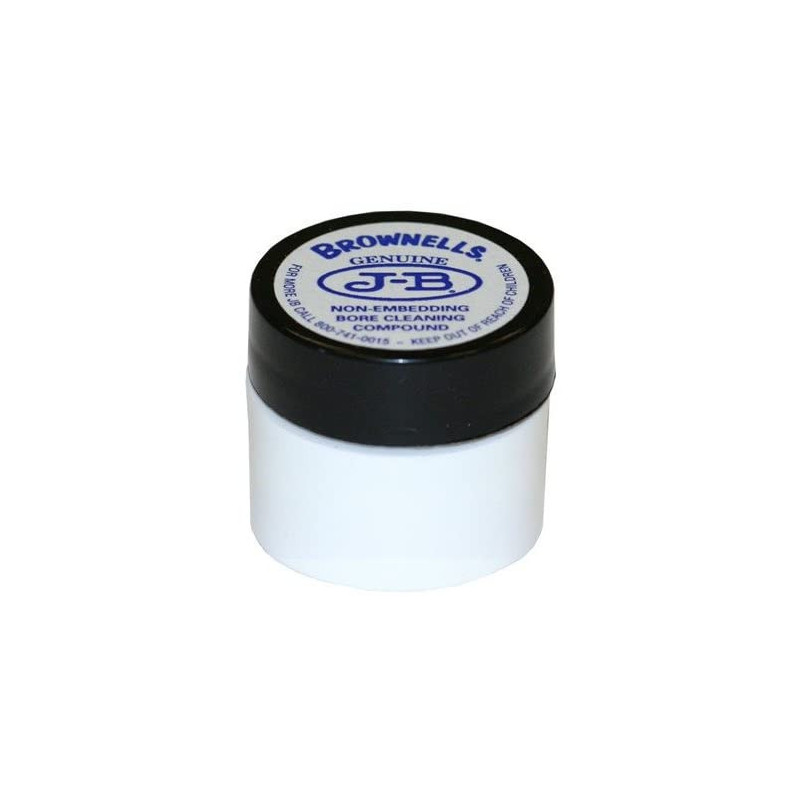 Brownells J-B Non-Embedding Bore Cleaning Compound 1/4 oz. (7 g) Brownells J-B Non-Embedding Bore Cleaning Compound 1/4 oz. (7 g)