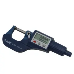 Double round digital micrometer 0-25mm SHAHE