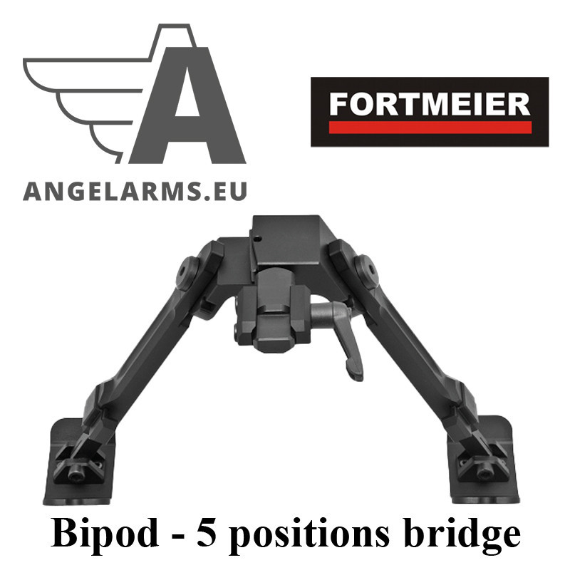 Fortmeier Bipod H210 (12:00) - 5 positions bridge Fortmeier Bipod H210 (12:00) - 5 positions bridge