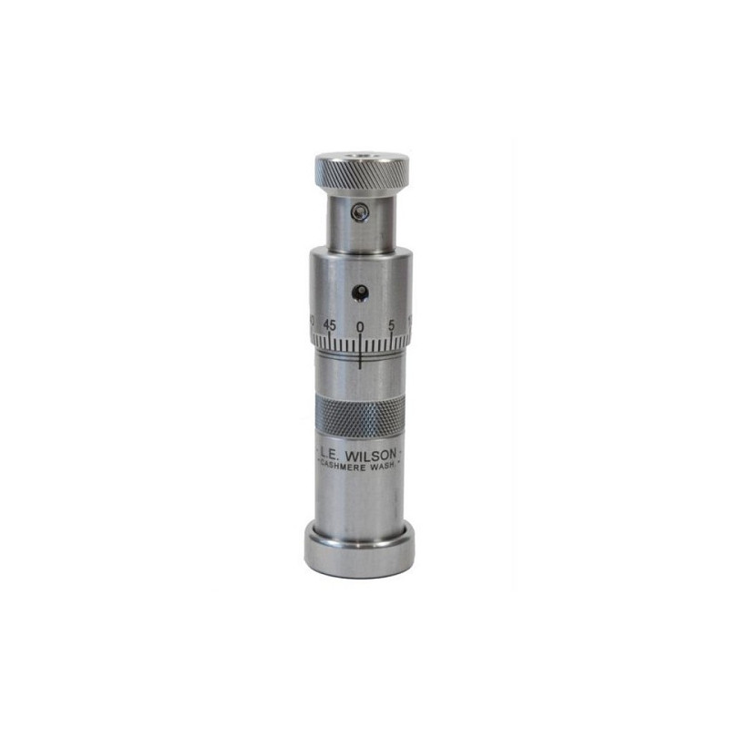 L.E. Wilson Stainless Steel Bullet Seater with Micrometer Adjustment 6.5x47 Lapua L.E. Wilson Stainless Steel Bullet Seater with Micrometer Adjustment 6.5x47 Lapua