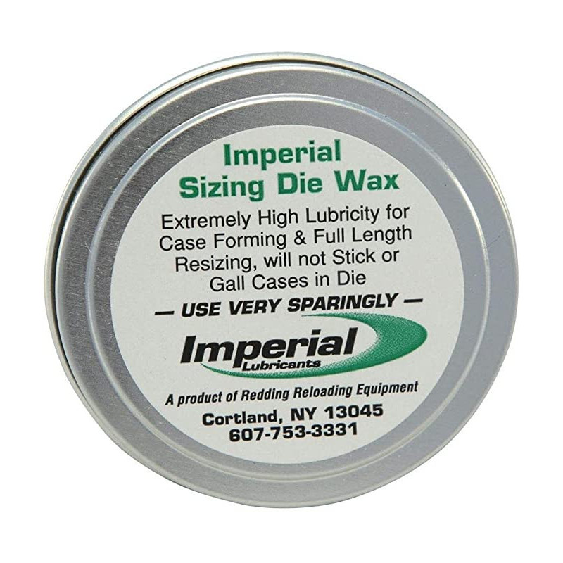 Redding brand of Imperial Sizing Die Wax 1oz (28g) Redding brand of Imperial Sizing Die Wax 1oz (28g)