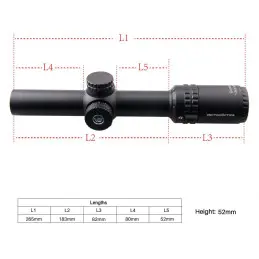 Vector Optics Grimlock 1-6x24SFP GenII Riflescope
