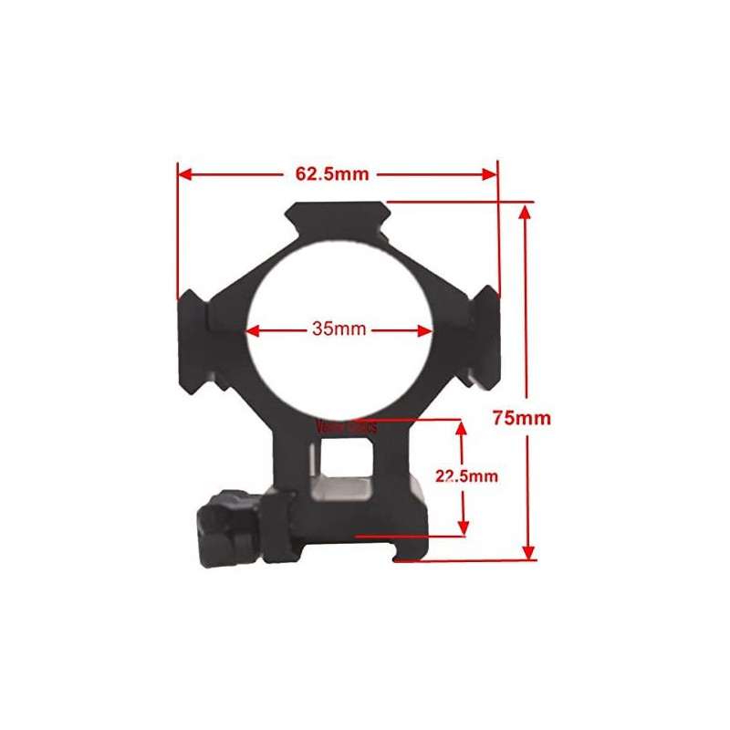 Many Tri Rails Jere ☀ Efficient Mounting Solution: Vector Optics 35mm Monoblock Tri-Rails ...