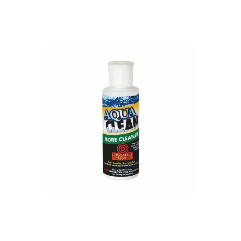 Shooter Choice Aqua Clean Bore Cleaning Solvent 4 oz Liquid Shooter Choice Aqua Clean Bore Cleaning Solvent 4 oz Liquid