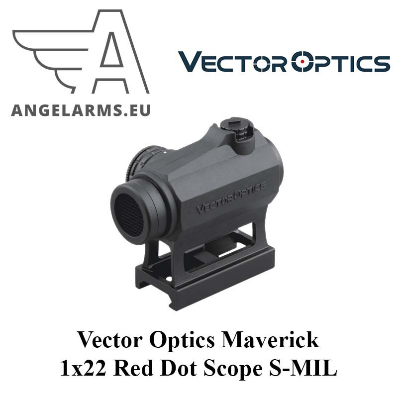 Vector Optics Maverick 1x22 Red Dot Scope S-MIL Vector Optics Maverick 1x22 Red Dot Scope S-MIL