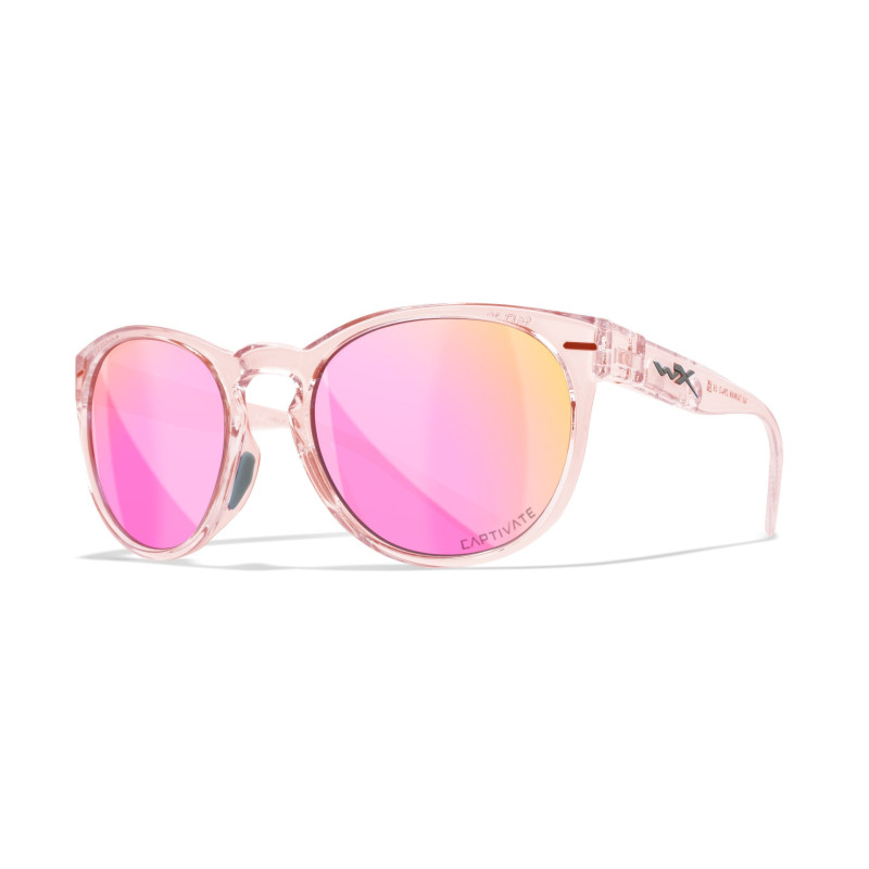 Wiley-X WX Covert sunglasses (Crystal Blush/CAPTIVATE™ Polarized Rose Gold Mirror) Wiley-X WX Covert sunglasses (Crystal Blush/CAPTIVATE™ Polarized Rose Gold Mirror)
