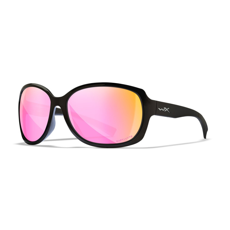 Wiley-X WX Mystique sunglasses (Gloss Black/CAPTIVATE™ Polarized Rose Gold Mirror) Wiley-X WX Mystique sunglasses (Gloss Black/CAPTIVATE™ Polarized Rose Gold Mirror)