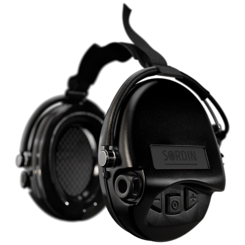 Sordin Supreme Pro Hearing Protection - Active Hunting Hearing Muff - EN 352 - Foam Cushion & Neck Band Sordin Supreme Pro Hearing Protection - Active Hunting Hearing Muff - EN 352 - Foam Cushion & Neck Band