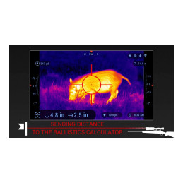 ATN MARS 4, 19mm, 1-10x, 640x480, Thermal Rifle Scope, Photo & Video,  Android & IOS App