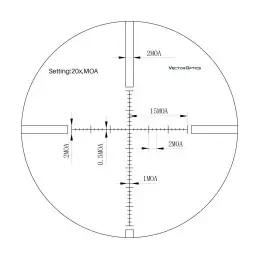 Vector Optics Sentinel 10-40x50SFP E-SF Riflescope