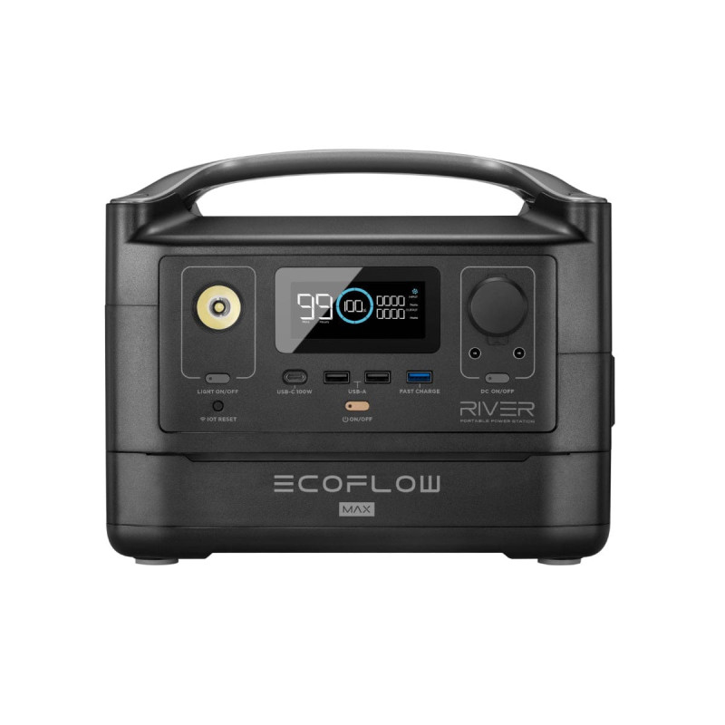 EcoFlow RIVER Max Portable Power Station (576Wh) EcoFlow RIVER Max Portable Power Station (576Wh)