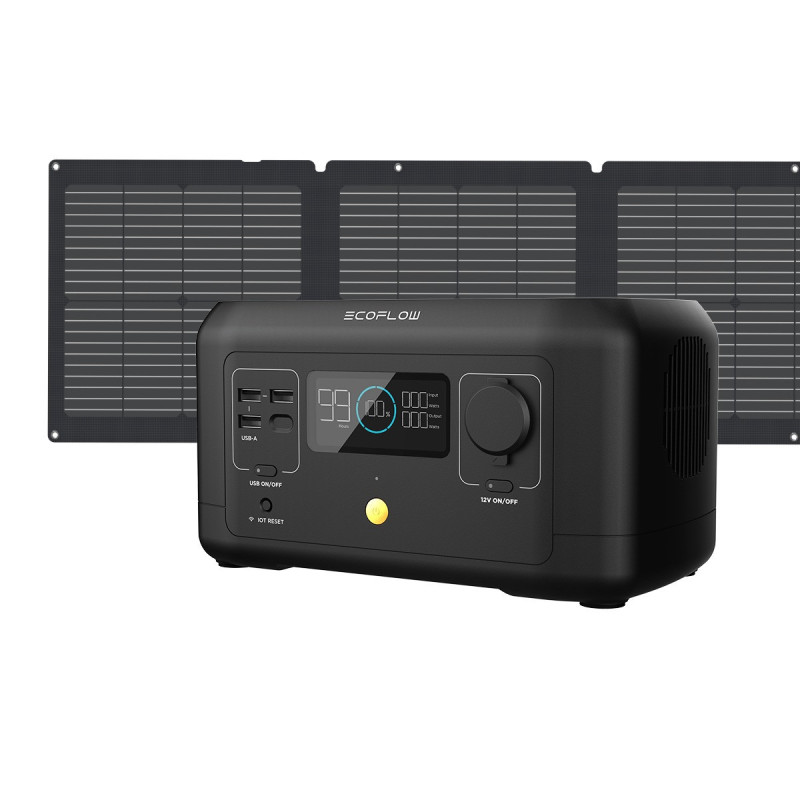 EcoFlow RIVER mini + 110W Solar Panel Standart EcoFlow RIVER mini + 110W Solar Panel Standart