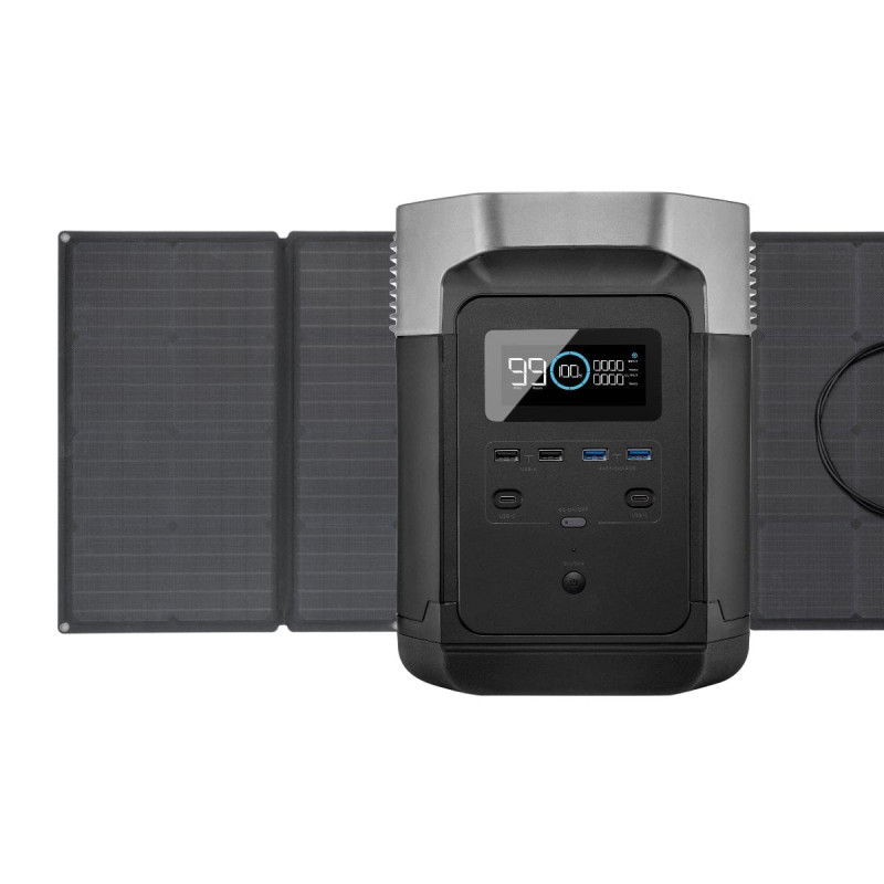 EcoFlow DELTA (1260Wh) + 160W 1 Solar Panel EcoFlow DELTA (1260Wh) + 160W 1 Solar Panel