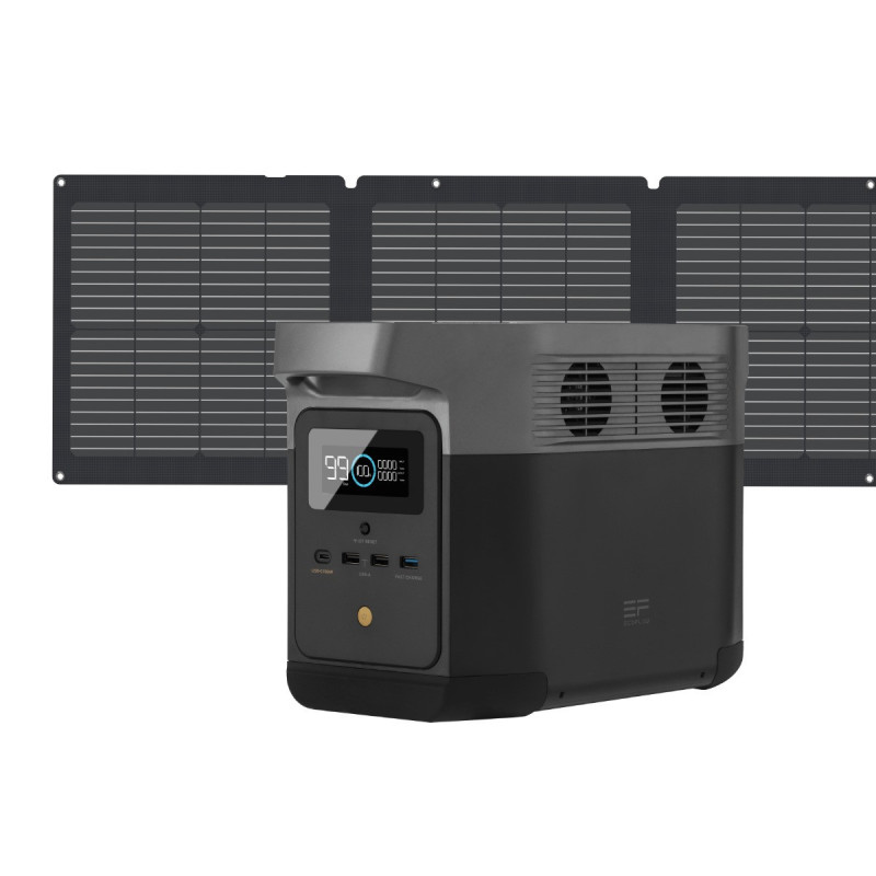 EcoFlow DELTA mini (882Wh) + 110W 1 Solar Panel EcoFlow DELTA mini (882Wh) + 110W 1 Solar Panel