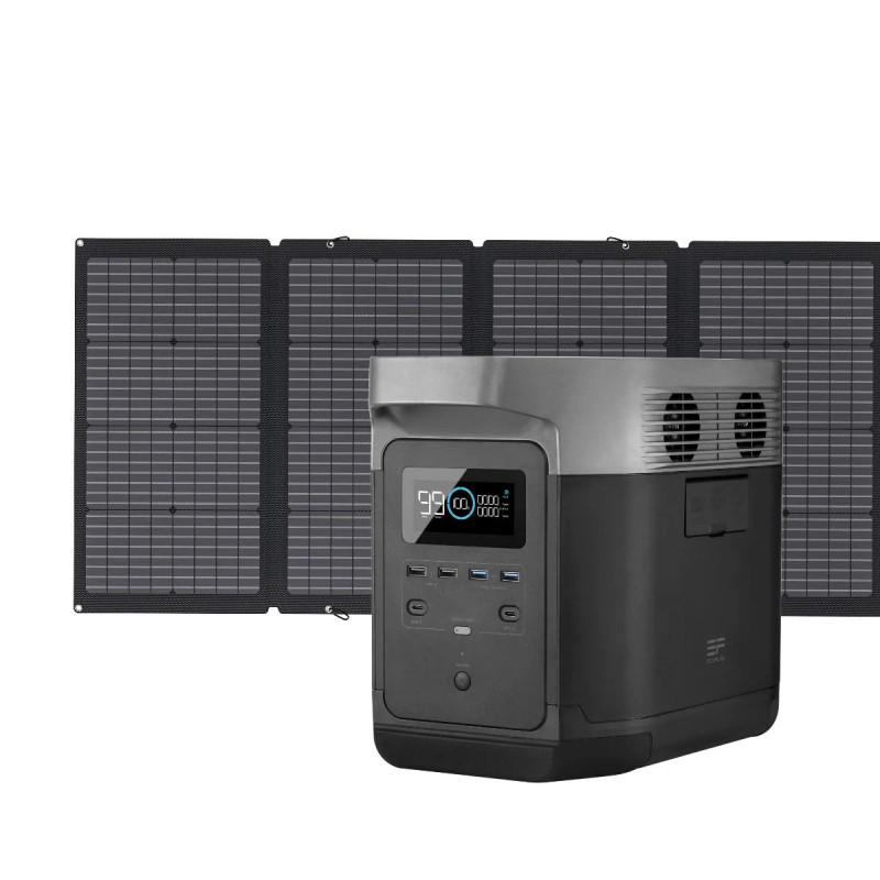 EcoFlow DELTA (1260Wh) + 220W 2 Solar Panel EcoFlow DELTA (1260Wh) + 220W 2 Solar Panel