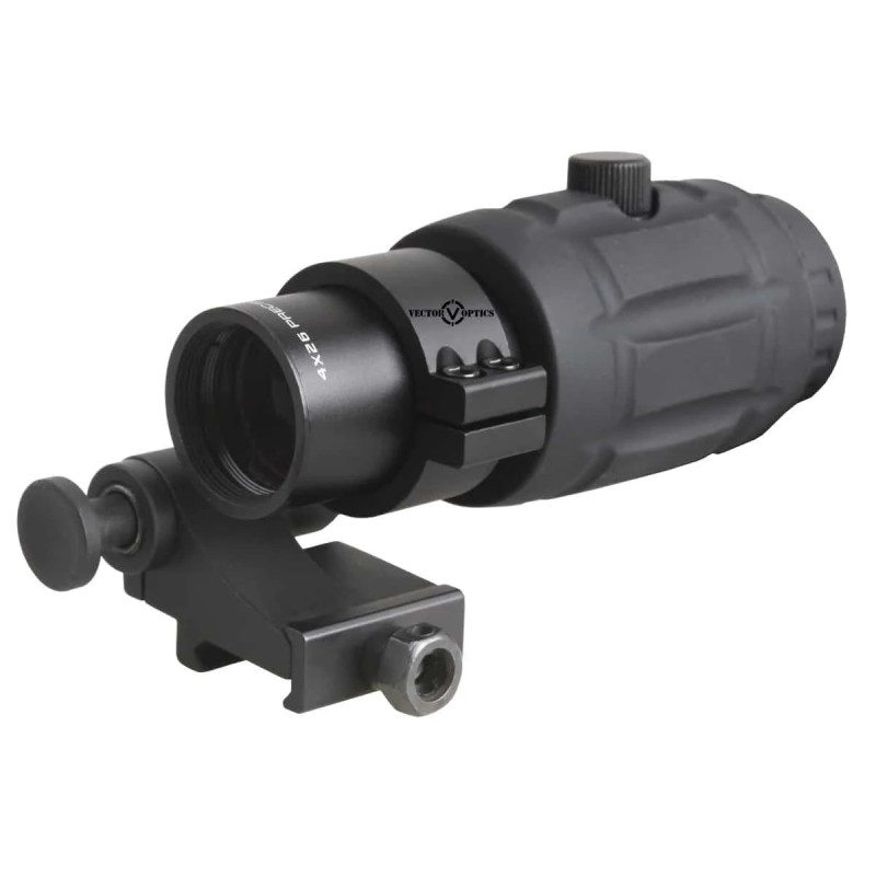 Vector Optics 4x Magnifier w/ Flip Side Mount (Old model SCOT-29) Vector Optics 4x Magnifier w/ Flip Side Mount (Old model SCOT-29)