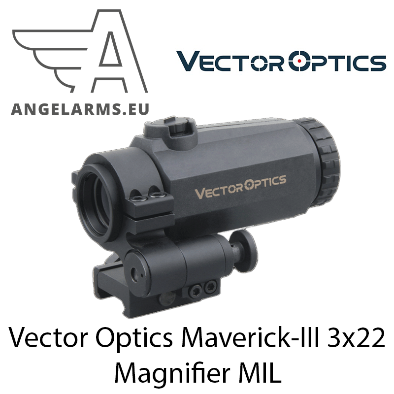 Vector Optics Maverick-III 3x22 Magnifier MIL Vector Optics Maverick-III 3x22 Magnifier MIL