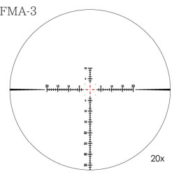March Riflescope March Genesis 6x-60x56mm "High Master" Tactical (D60V56GFMA)