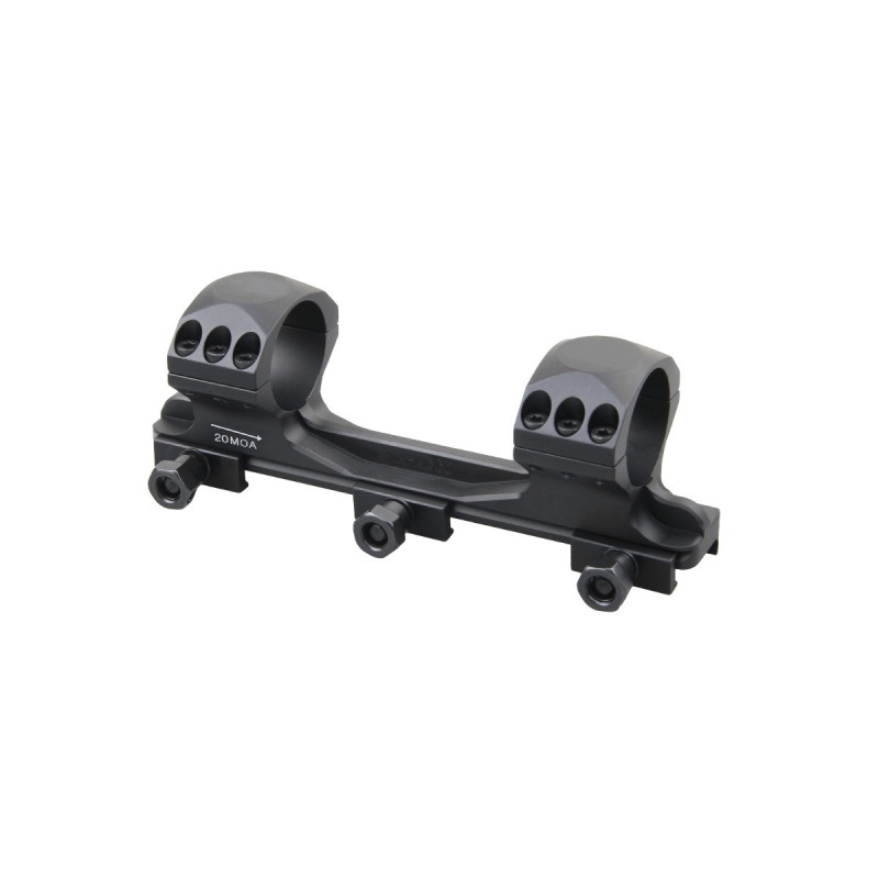 Vector Optics X-ACCU 30mm 1.2" Medium Profil 1- Stück 20MOA Picatinny www.angelarms.eueinem Stück