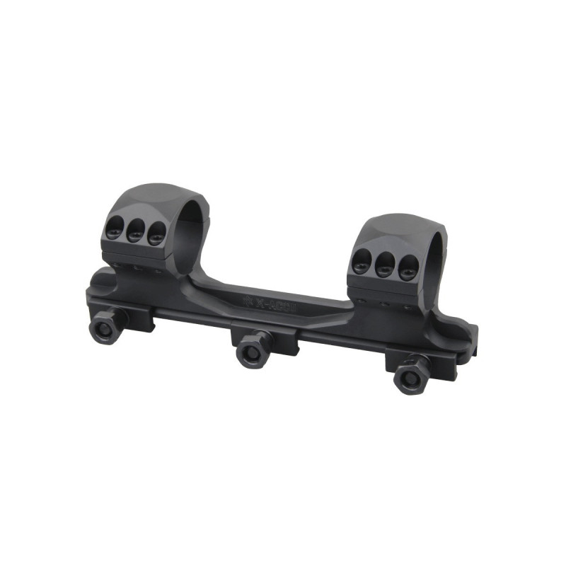 Vector Optics X-ACCU Monoblock 30mm 1.2" Medium Profil 1- Stück 0MOA Picatinny www.angelarms.eueinem Stück 