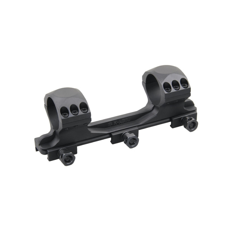 Vector Optics X-ACCU Monoblock 30mm 1.2" Medium Profil 1- Stück 0MOA Picatinny www.angelarms.eueinem Stück 