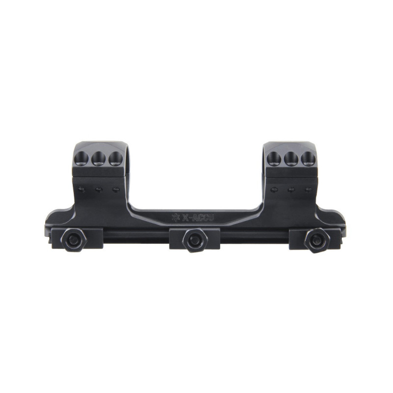 Vector Optics X-ACCU Monoblock 30mm 1.2" Medium Profil 1- Stück 0MOA Picatinny www.angelarms.eueinem Stück 