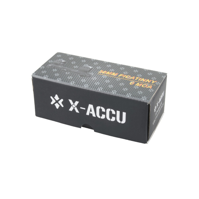 Vector Optics X-ACCU Monoblock 30mm 1.2" Medium Profil 1- Stück 0MOA Picatinny www.angelarms.eueinem Stück 