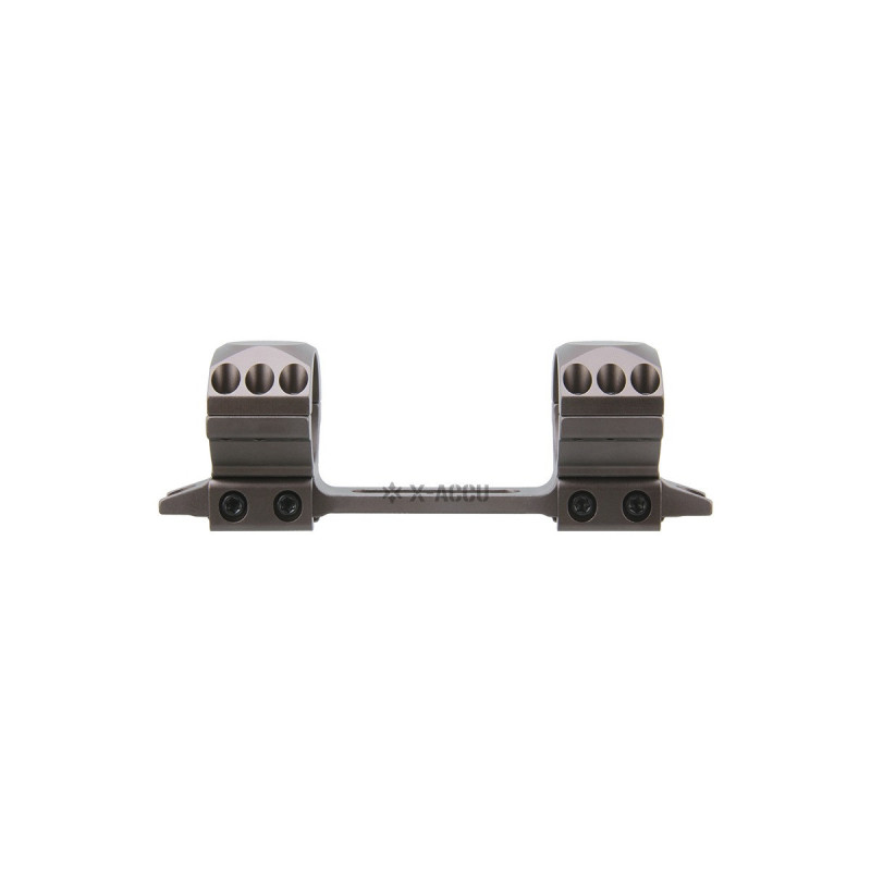 Vector Optics X-ACCU 30mm 1.2" Medium Profile 1- Piece 0MOA Picatinny