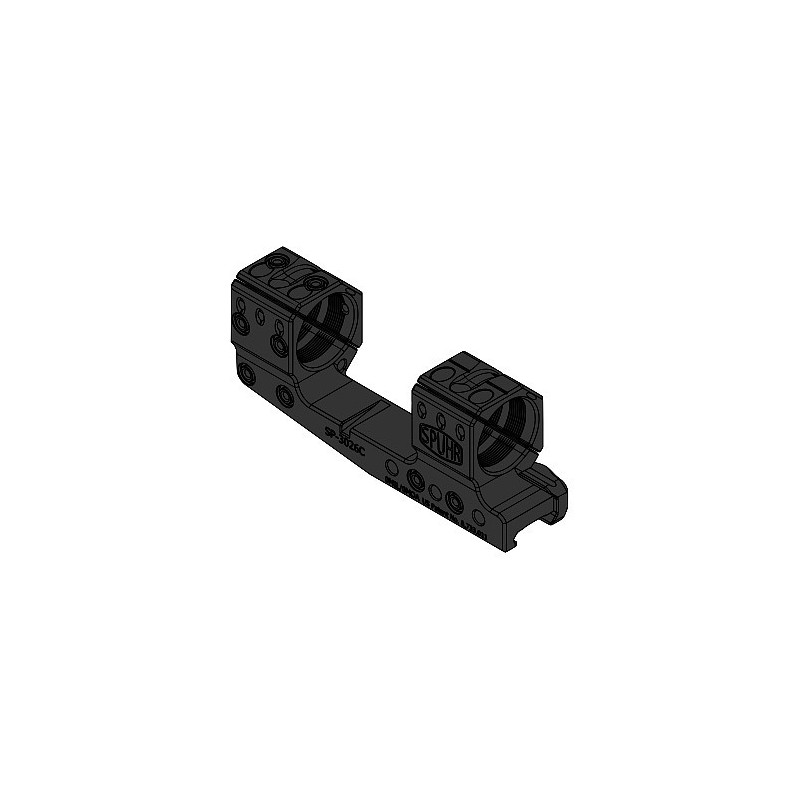 SPUHR SP-3026C Ø30 H32MM 0MIL GEN3 Picatinny Mount SPUHR SP-3026C Ø30 H32MM 0MIL GEN3 Picatinny Mount