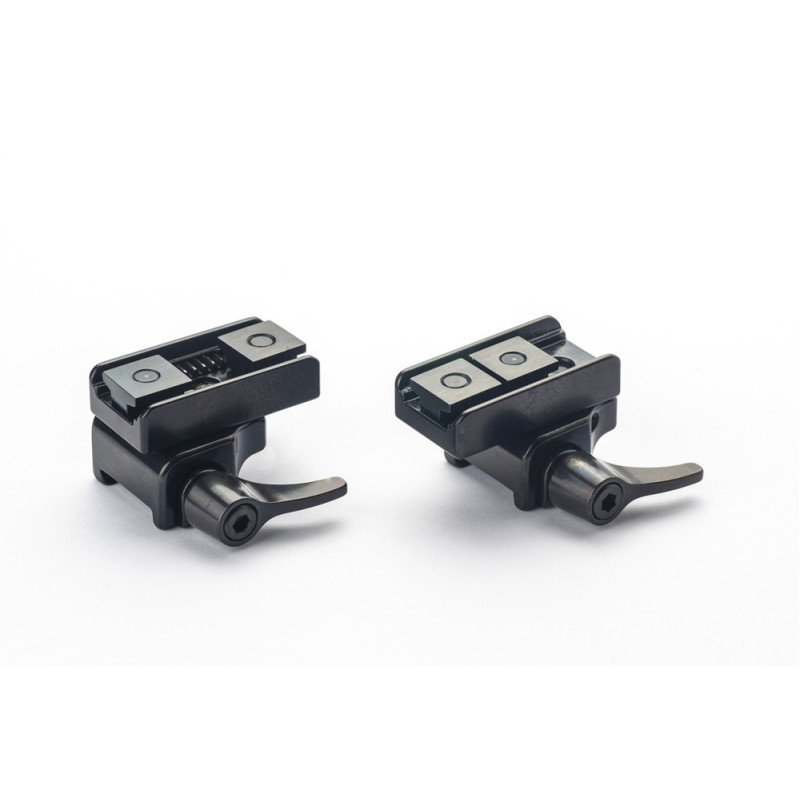 Rusan Micron Roll-off mount with extension - prism 16,5 (CZ 527) - SR rail, quick-release Rusan Micron Roll-off mount with extension - prism 16,5 (CZ 527) - SR rail, quick-release