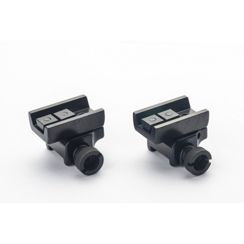Rusan Micron Roll-off mount with extension - prism 16,5 (CZ 527) - VM/ZM rail, thumb screw Rusan Micron Roll-off mount with extension - prism 16,5 (CZ 527) - VM/ZM rail, thumb screw