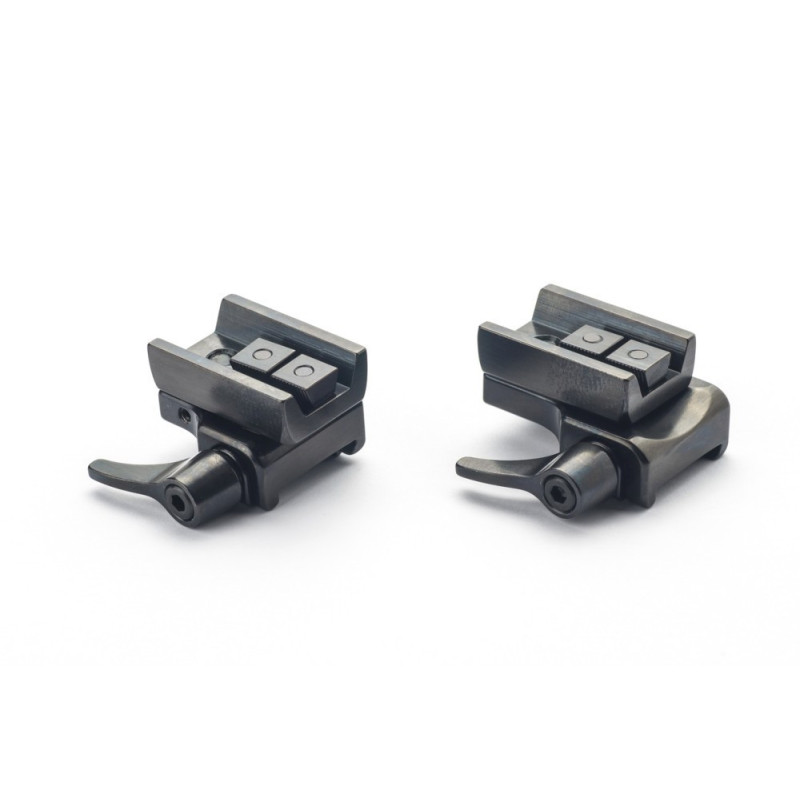 Rusan Micron Roll-off mount with extension - prism 19 (CZ 550) - VM/ZM rail, quick-release Rusan Micron Roll-off mount with extension - prism 19 (CZ 550) - VM/ZM rail, quick-release