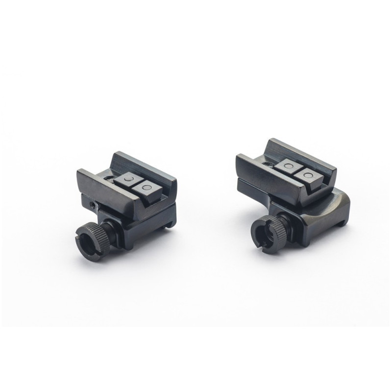 Rusan Micron Roll-off mount with extension - prism 19 (CZ 550) - VM/ZM rail, thumb screw Rusan Micron Roll-off mount with extension - prism 19 (CZ 550) - VM/ZM rail, thumb screw