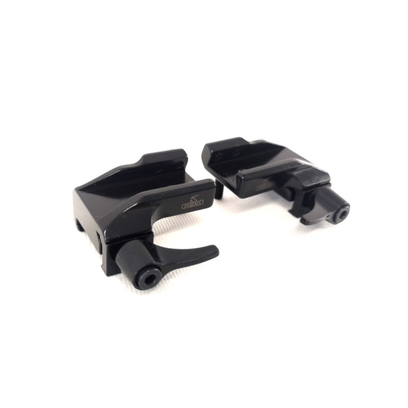 Rusan Two-piece quick-release mount - weaver - LM rail Rusan Two-piece quick-release mount - weaver - LM rail