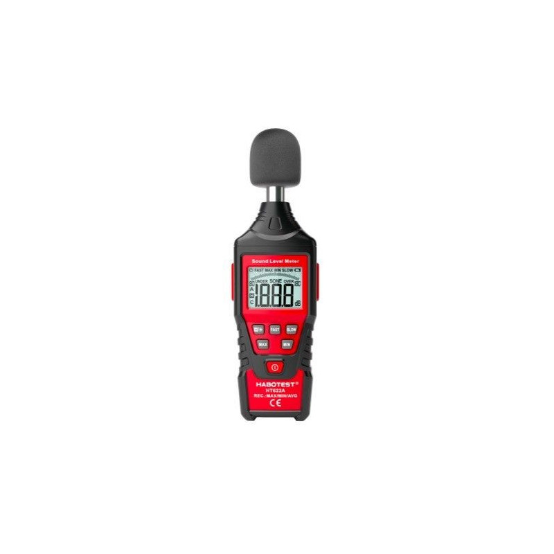 HT622A Digital Sound Level Meters / Digital Noise Meter 30 DB - 130 DB Audio Tester HT622A Digital Sound Level Meters / Digital Noise Meter 30 DB - 130 DB Audio Tester