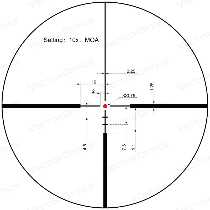 Vector Optics Continental ZOOM x8 2-16x50 SFP Jagdzielfernrohr ED www.angelarms.eu