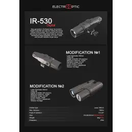 Electrooptic Laser illuminator IR-530-850 Digital