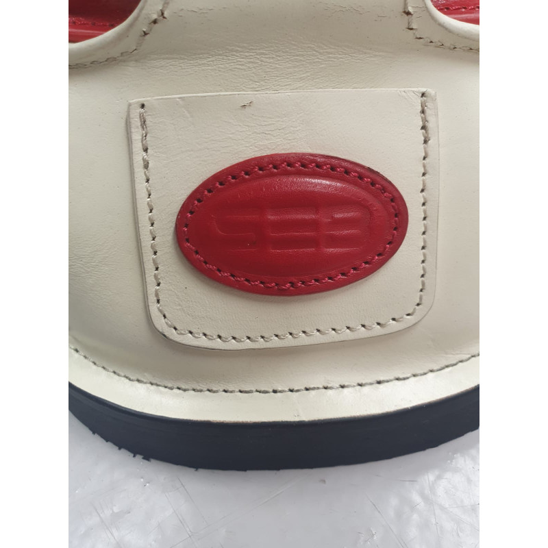 ☀ SEB Bigfoot GEN-3 DeLuxe Red and White series Rear Bag - 3/8