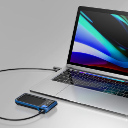 Teslong Focus and Fold Rifle Borescope With 4.5-inch Ips Screen